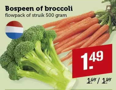 Bospeen of broccoli