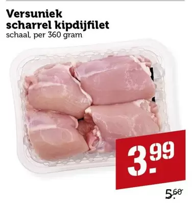 Versuniek scharrel kipdijfilet
