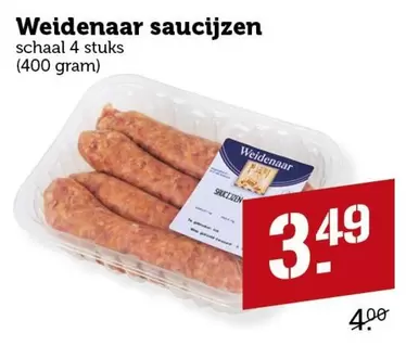 Weidenaar saucijzen