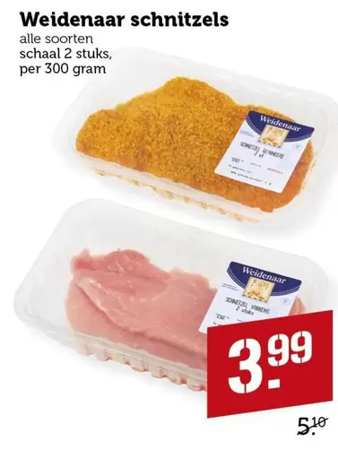 Weidenaar schnitzels