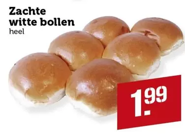 Zachte witte bollen