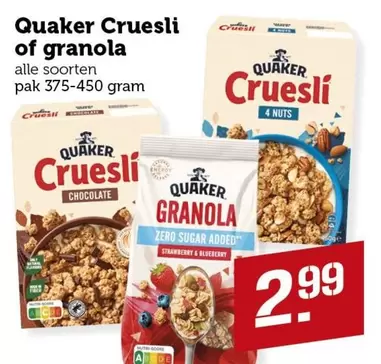 Quaker - Cruesli of Granola
