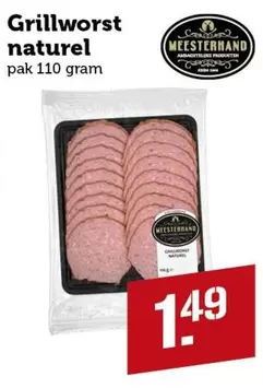 Grillworst naturel