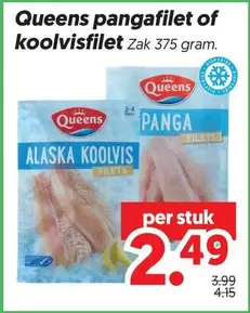 Queens - Pangafillet of koolvisfilet