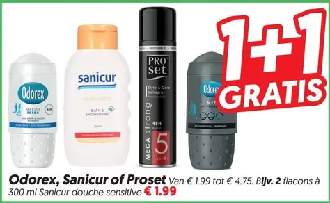 mega - Odorless, Sanicur, Pro Set