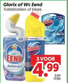 Toiletblokken of bleek