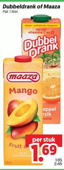 Dubbeldrank of Maaza