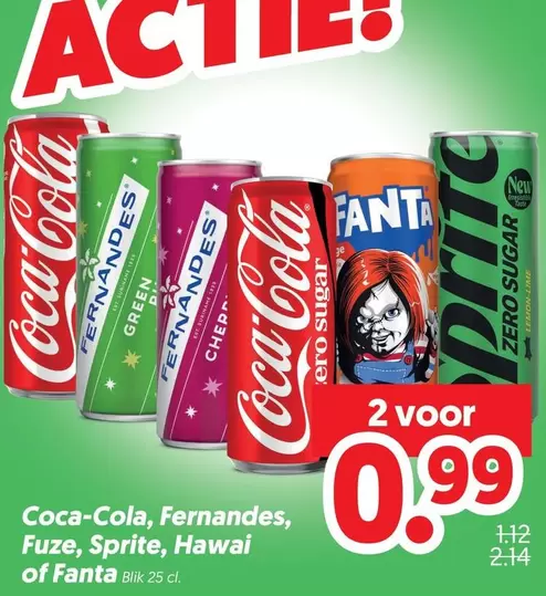 Coca-Cola - , Fernandes, Fuze, Sprite, Hawai of Fanta