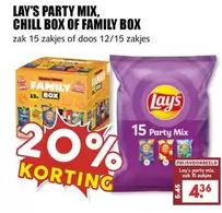 Lay's - PARTY MIX, CHILL BOX OF FAMILY BOX