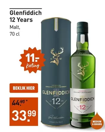 glenfiddich - Glenfiddich 12 Years Malt