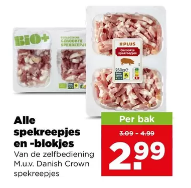 Bio - Spekreepjes en -blokjes