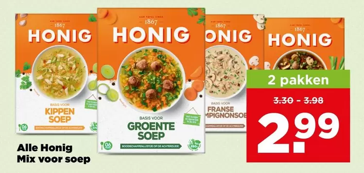 De - Mix voor soep