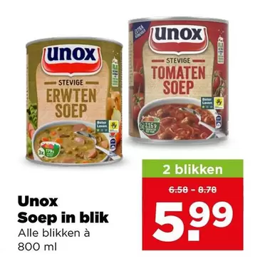 extra - Soep in blik