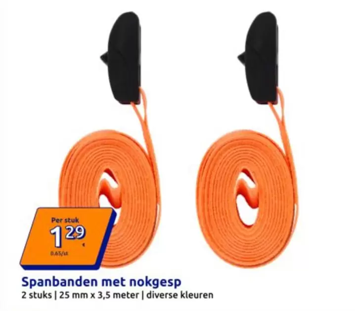 MM - Spanbanden met nokgesp