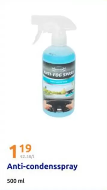 Anti-condensspray