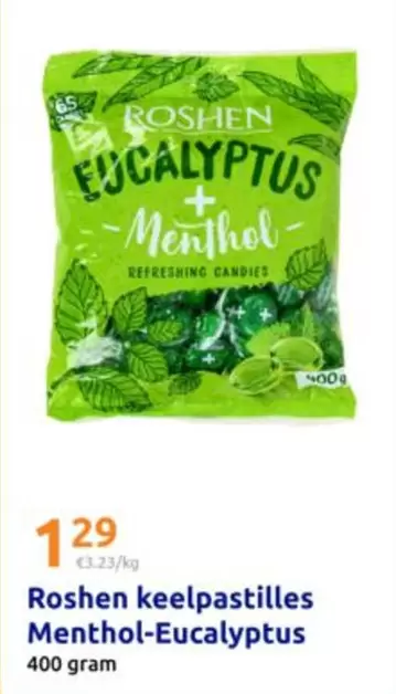 keelpastilles Menthol-Eucalyptus