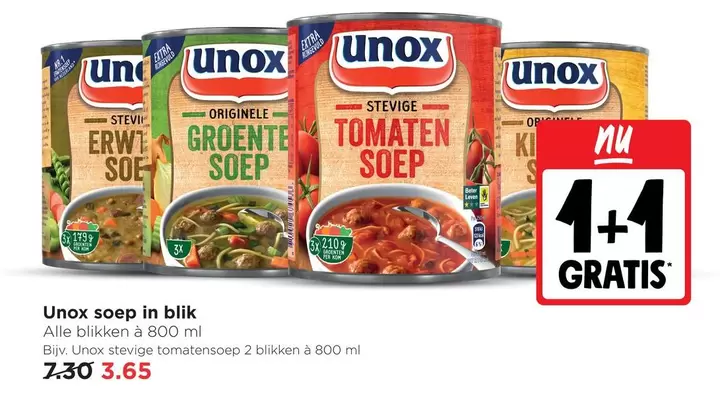 extra - Soep in blik