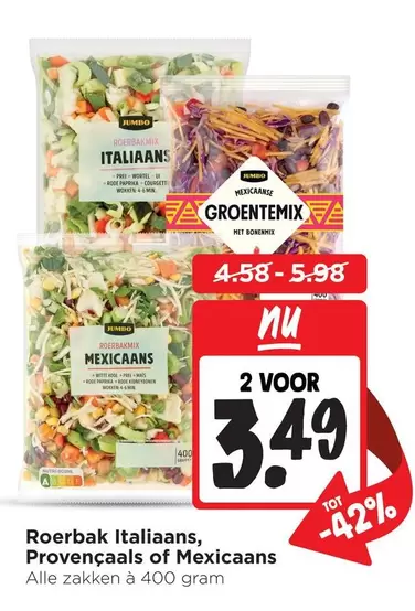Jumbo - Roerbak Italiaans, Provençaals of Mexicaans