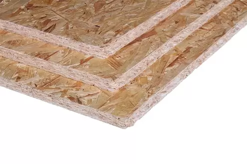 OSBplaat 2440x1220x11mm (rechte kanten)