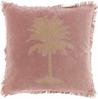 Kussen palm l45b45cm old pink