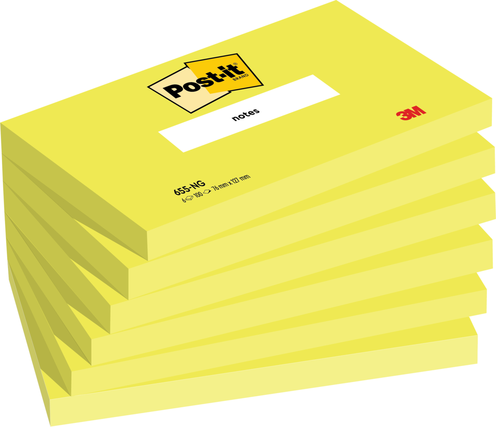 Post-it
						Notitieblok 76 x 127 mm Neon Groen