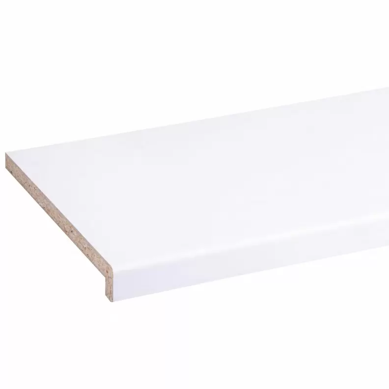 CanDo Decoratieve vensterbank Sneeuwwit 302x29cm