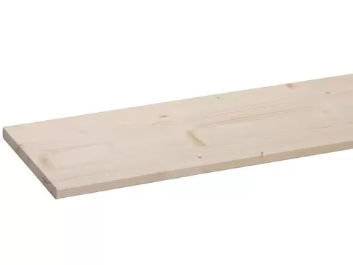 Cando 18mm dik massief vuren timmerpaneel 200x20cm (lxb)