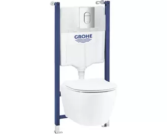 GROHE Spoelrandloze toiletset Solido incl. inbouwreservoir