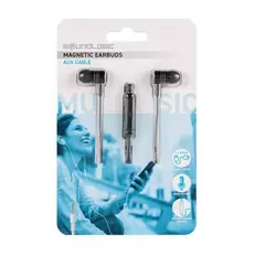 Soundlogic in-ear oordopjes met AUX-aansluiting - zwart