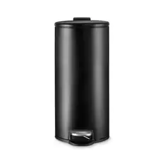 Blokker Pedaalemmer - 30 liter - Mat Zwart