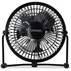 Blokker USB ventilator BL-30008 zwart - 10cm diameter