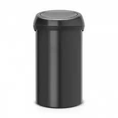 Brabantia Touch Bin afvalemmer 60 liter - Matt Black