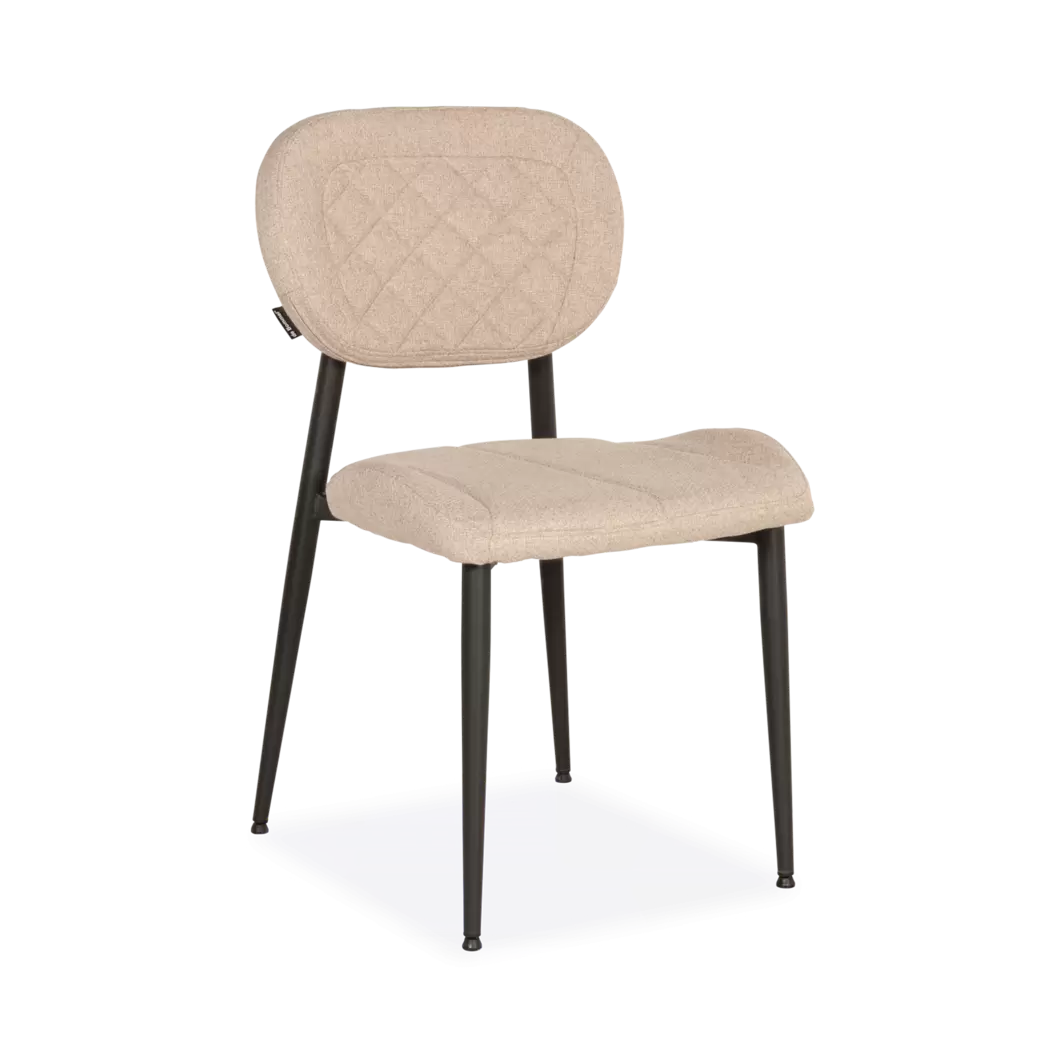 Eetkamerstoel Puck - Barrel Creme (OP=OP)