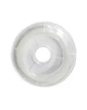 Elastisch nylondraad - 0,5 mm - 10 meter - transparant