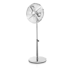 Blokker statiefventilator BL-30007 - 40cm diameter - 3 snelheidsstanden - chroom