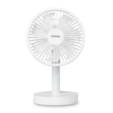 Blokker oplaadbare ventilator BL-30020 - 15cm diameter - ultra stil - wit