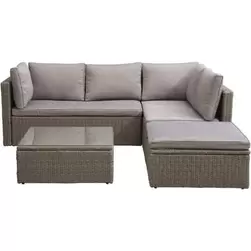 Loungeset Narbonne - antracietkleur