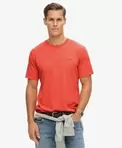 Overdyed Logo T-shirt met losse pasvorm