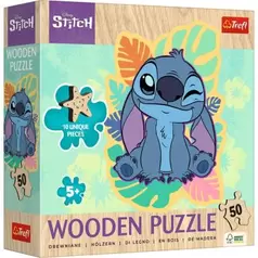 Puzzel Stitch hout figuur 50 stukjes luxe