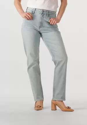 Lichtblauwe LEE Straight leg jeans CAROL LIGHT RAINFALL