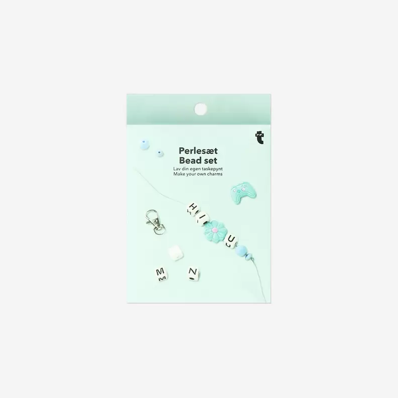 DIY kralen‑sleutelhanger set met koord