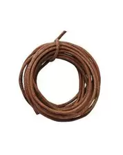 leren koord 2 mm - 2,5 meter naturel