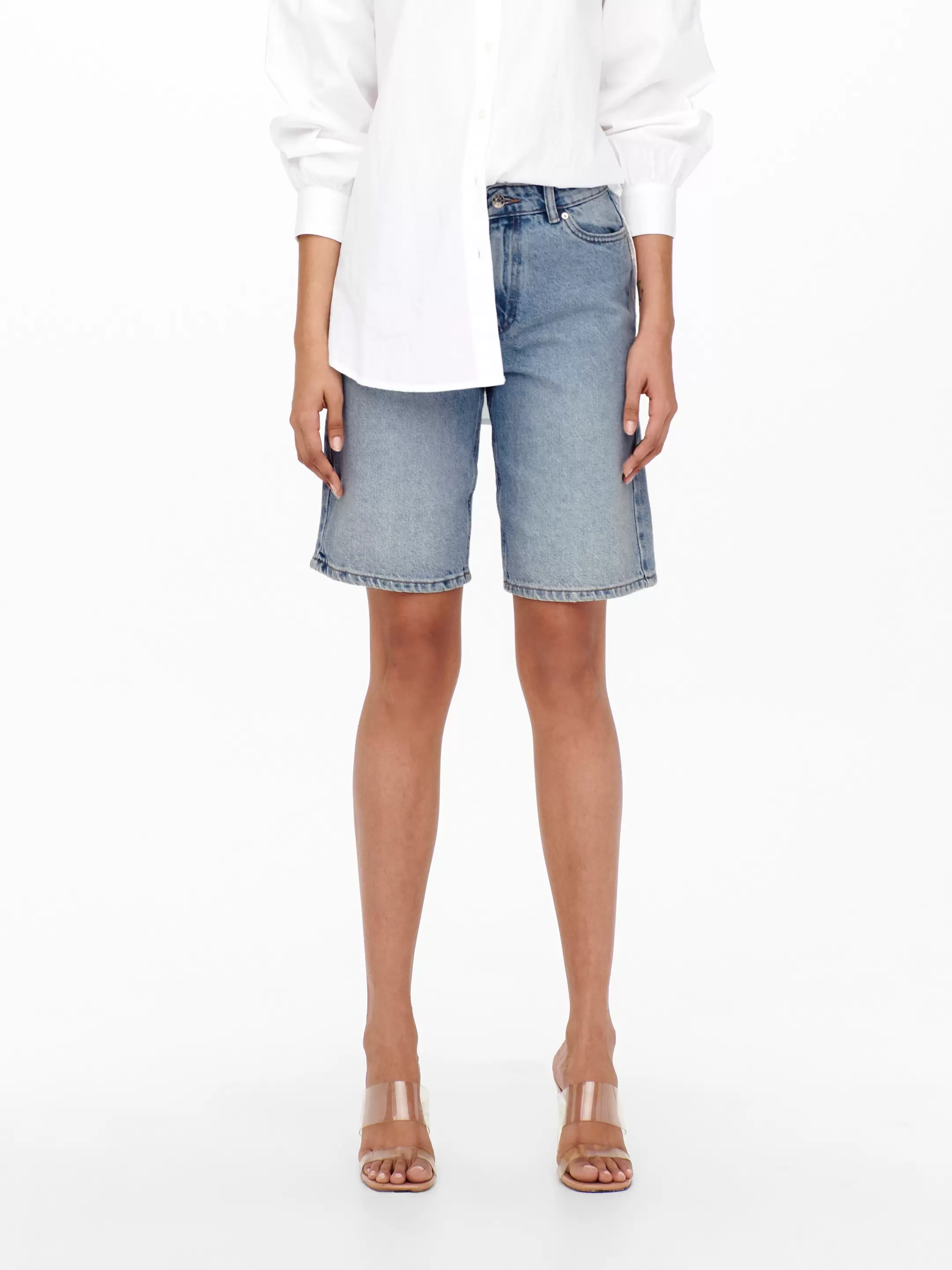 ONLSONNY High waist Regular fit 1 Denim shorts
