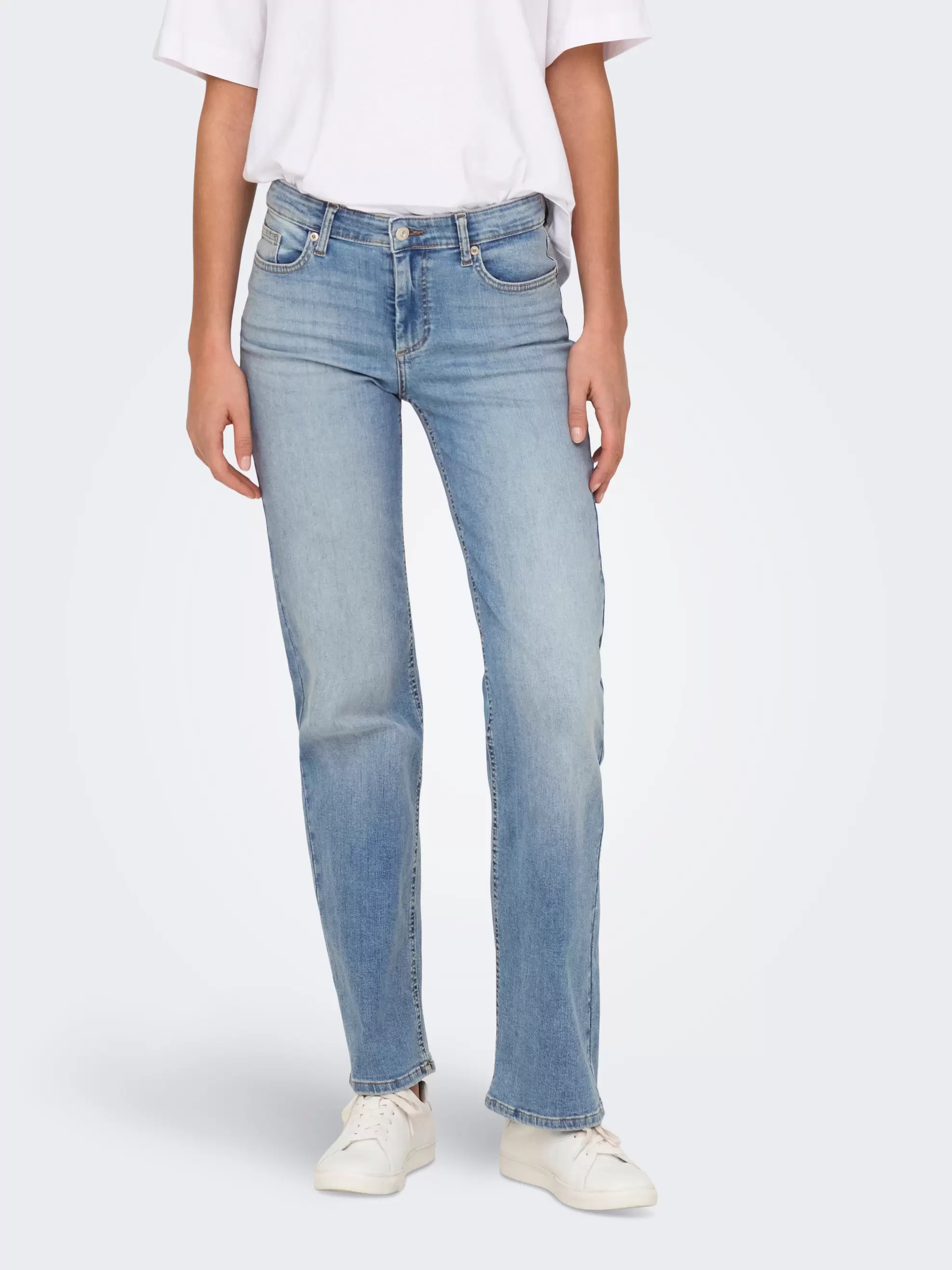 ONLBLUSH Mid waist Straight fit Jeans