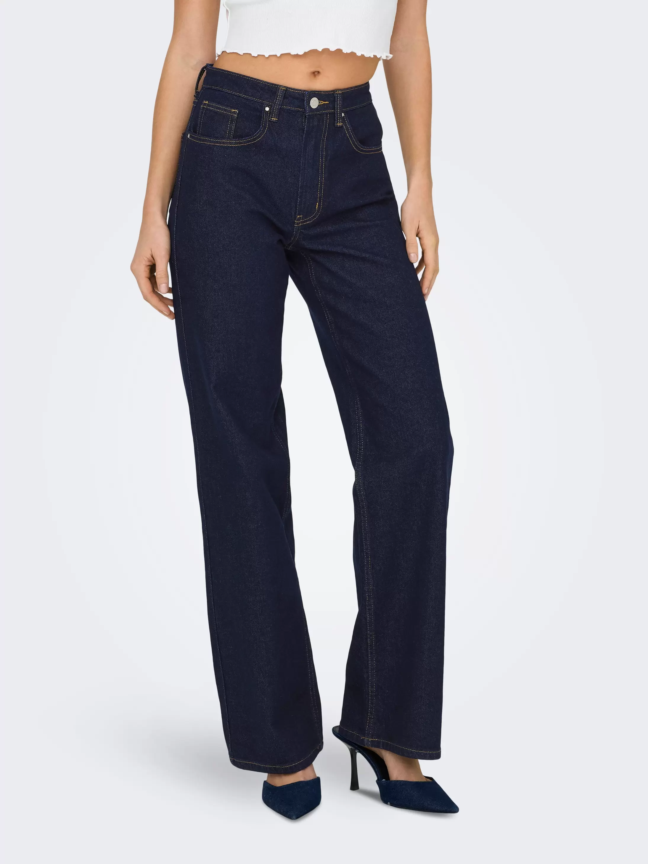 ONLJUICY High waist Wide leg fit Jeans