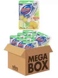 Glorix citrus WC blokken megabox 9 stuks
