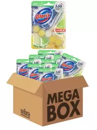 Glorix citrus WC blokken megabox 9 stuks