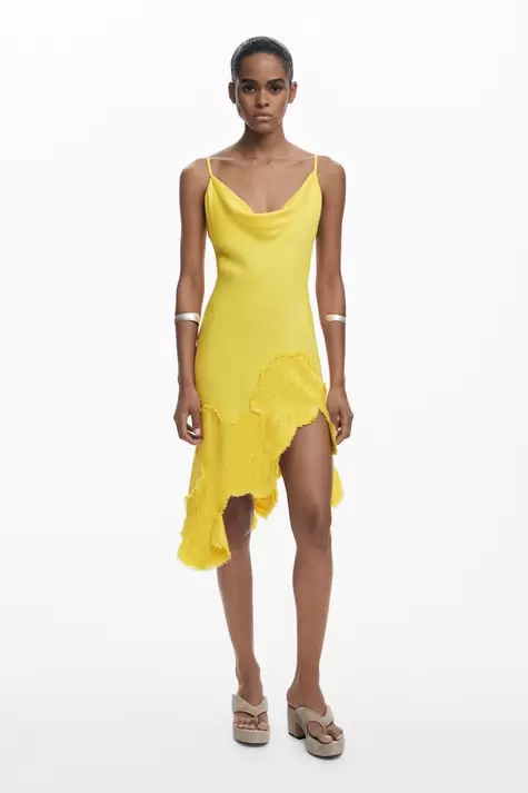 Asymmetrische slipdress