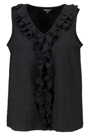Top met volant details