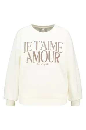 Sweater met tekst
